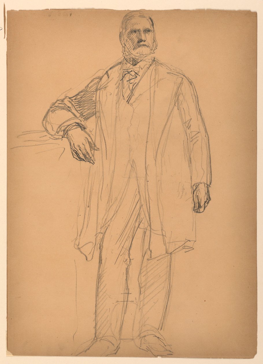 Kresba, prezident Chester Alan Ar, červen 1886 od Daniel Huntington