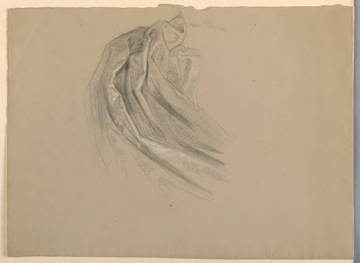 Kresba, studie k "Magdaleně", D, 1852 od Daniel Huntington