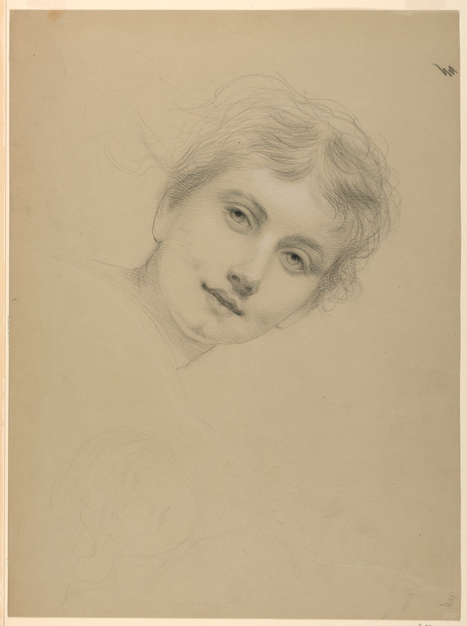 Kresba, Studie k Národnímu ak, 1887 od Daniel Huntington