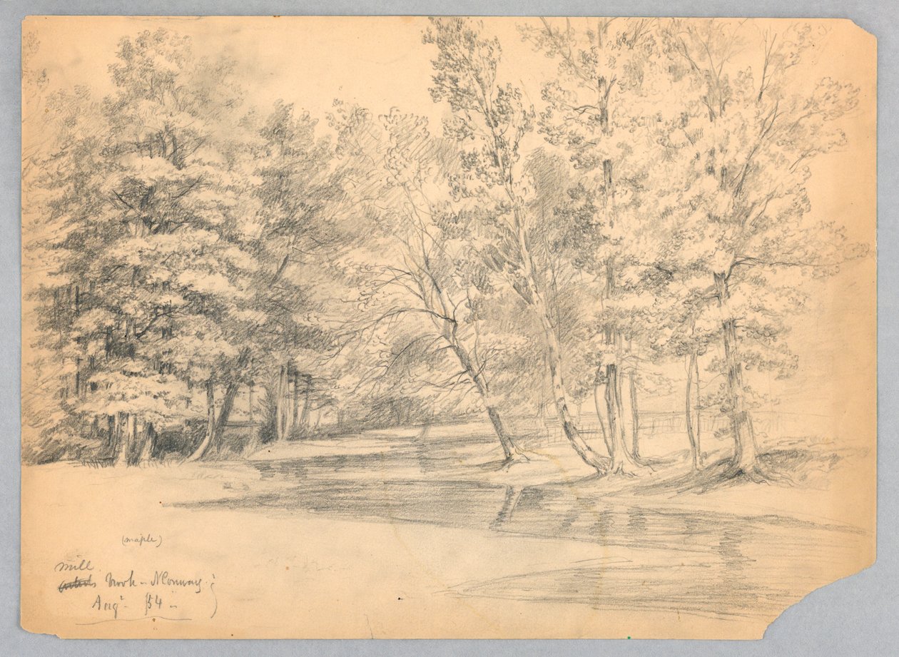 Mill Brook, North Conway, New Hampshire od Daniel Huntington