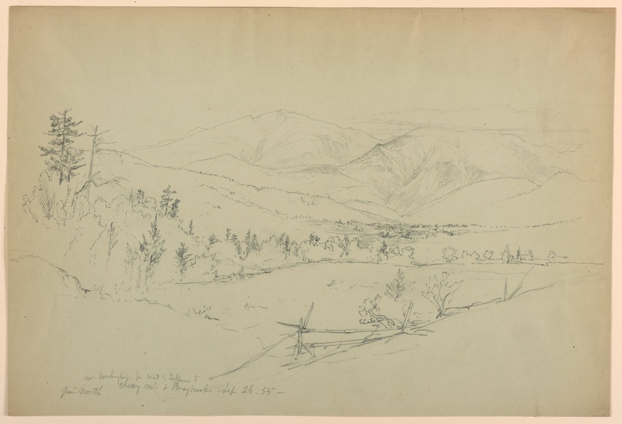 Mount Washington z Road od Jefferson, New Hampshire od Daniel Huntington