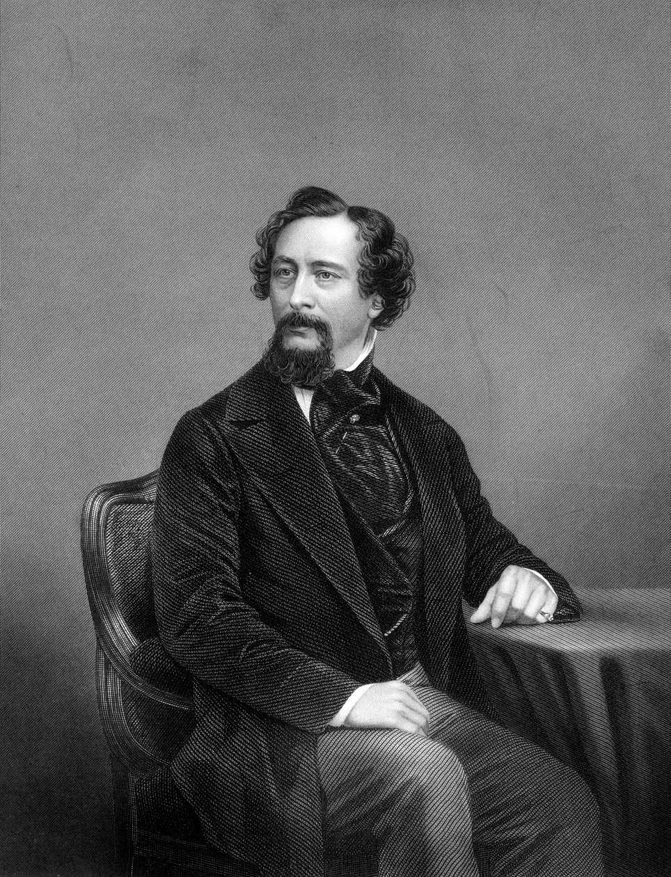 Charles Dickens , anglický romanopisec, 19. století. od Daniel John Pound
