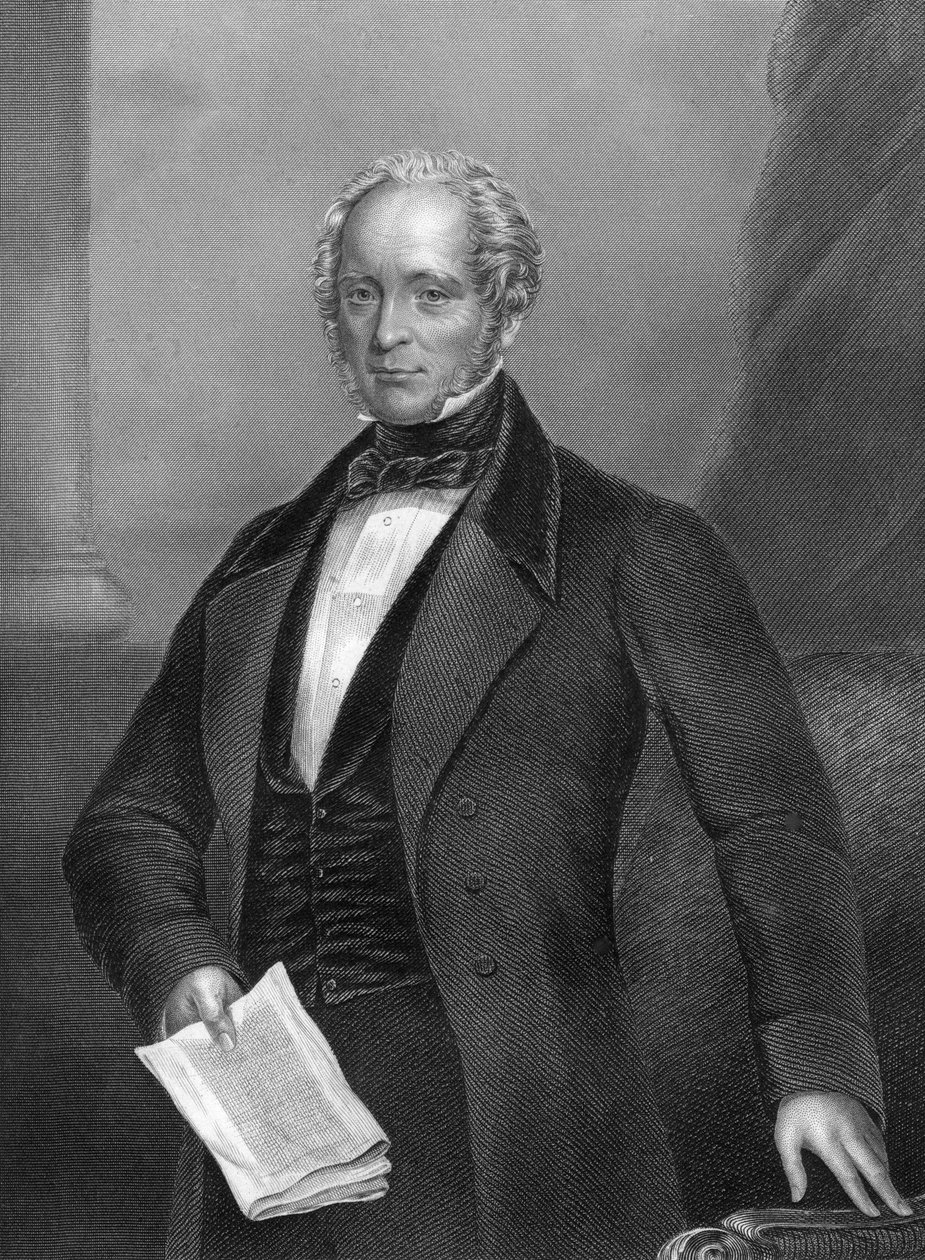 Henry John Temple 1784-1865, 3. vikomt Palmerston, britský státník, 1857. od Daniel John Pound