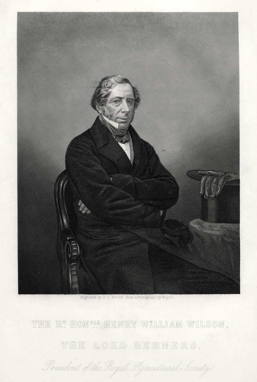 Henry William Wilson, 11. baron Berners, c1880 od Daniel John Pound