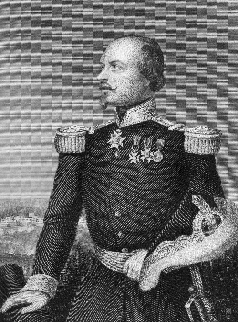 Maršál Canrobert, francouzský voják, 1857 od Daniel John Pound