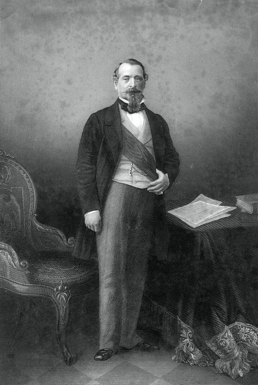 Napoleon III, francouzský císař, 19. století. od Daniel John Pound