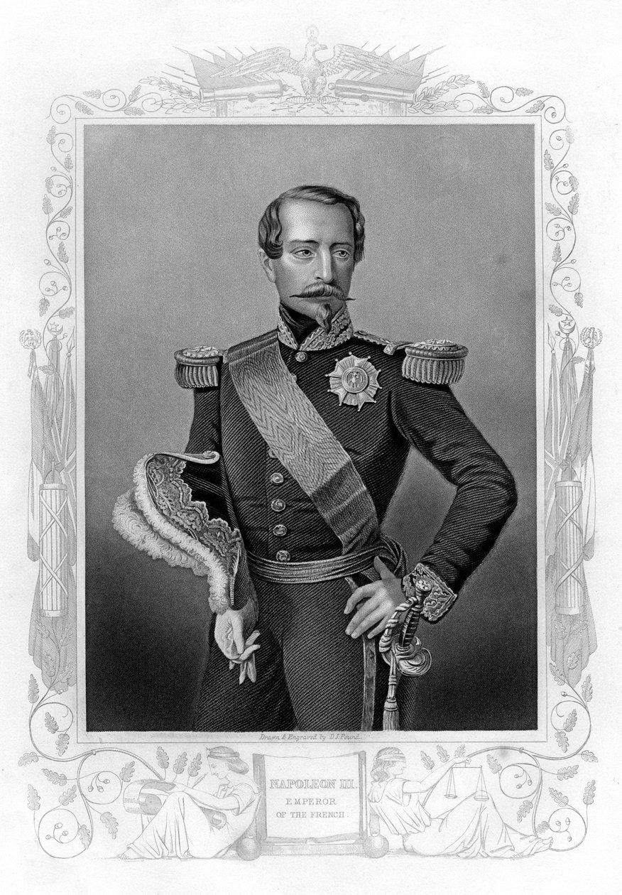 Napoleon III, francouzský císař, 19. století. od Daniel John Pound