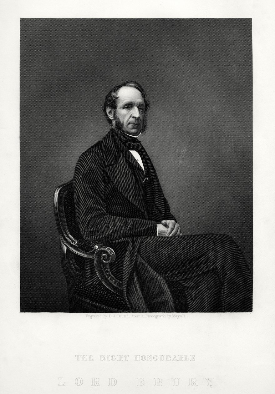 Richard Grosvenor, 2. markýz z Westminsteru, anglický aristokrat, c1880. od Daniel John Pound