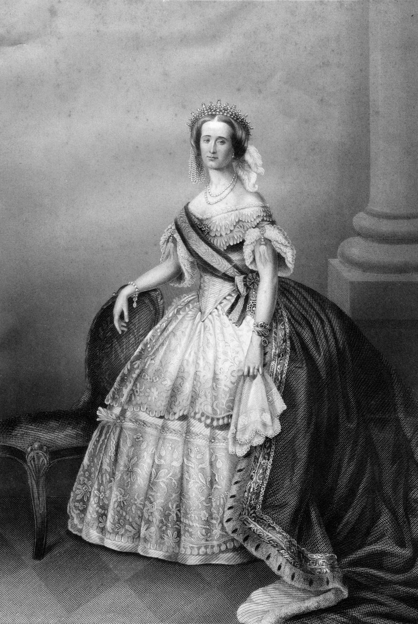 Francouzská císařovna, c1860. od Daniel John Pound