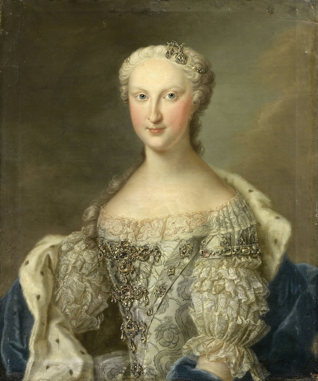 Marie-Thérèse-Raphaëlle de Bourbon, španělská infantka, v roce 1745 francouzská dauphiné od Daniel Klein