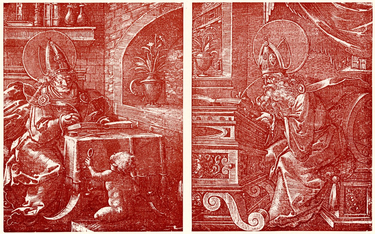 Svatý Augustin od Daniel Lindtmayer