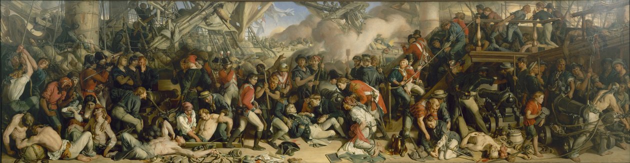 Smrt Nelsona, 1859-1864 od Daniel Maclise