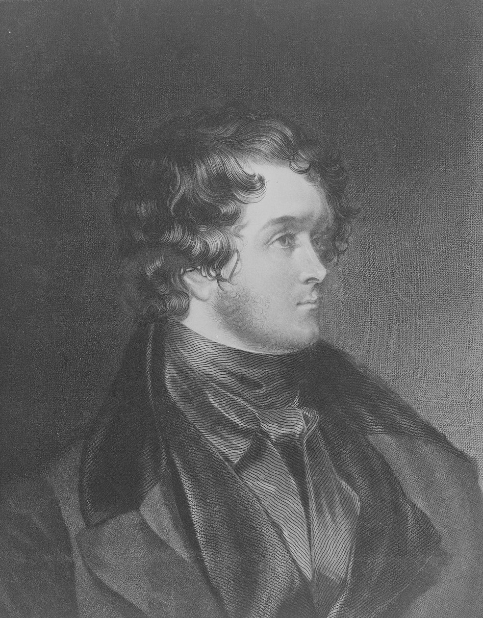 William Harrison Ainsworth od Daniel Maclise