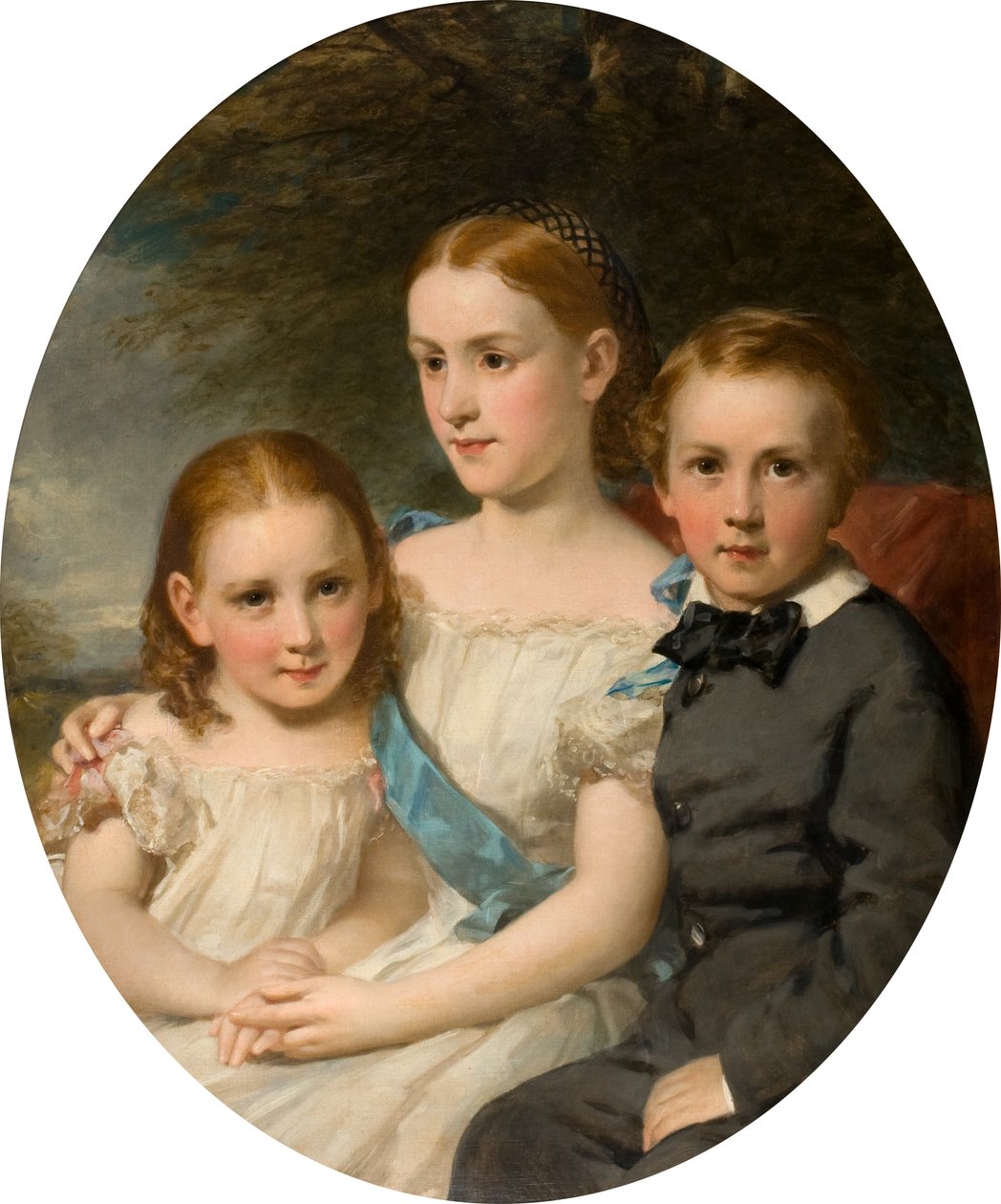 Děti Williama Neishe, kolem roku 1862 (olej na plátně) od Daniel Macnee