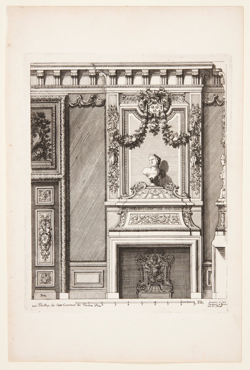 Palác Voorst, Schodiště od Daniel Marot