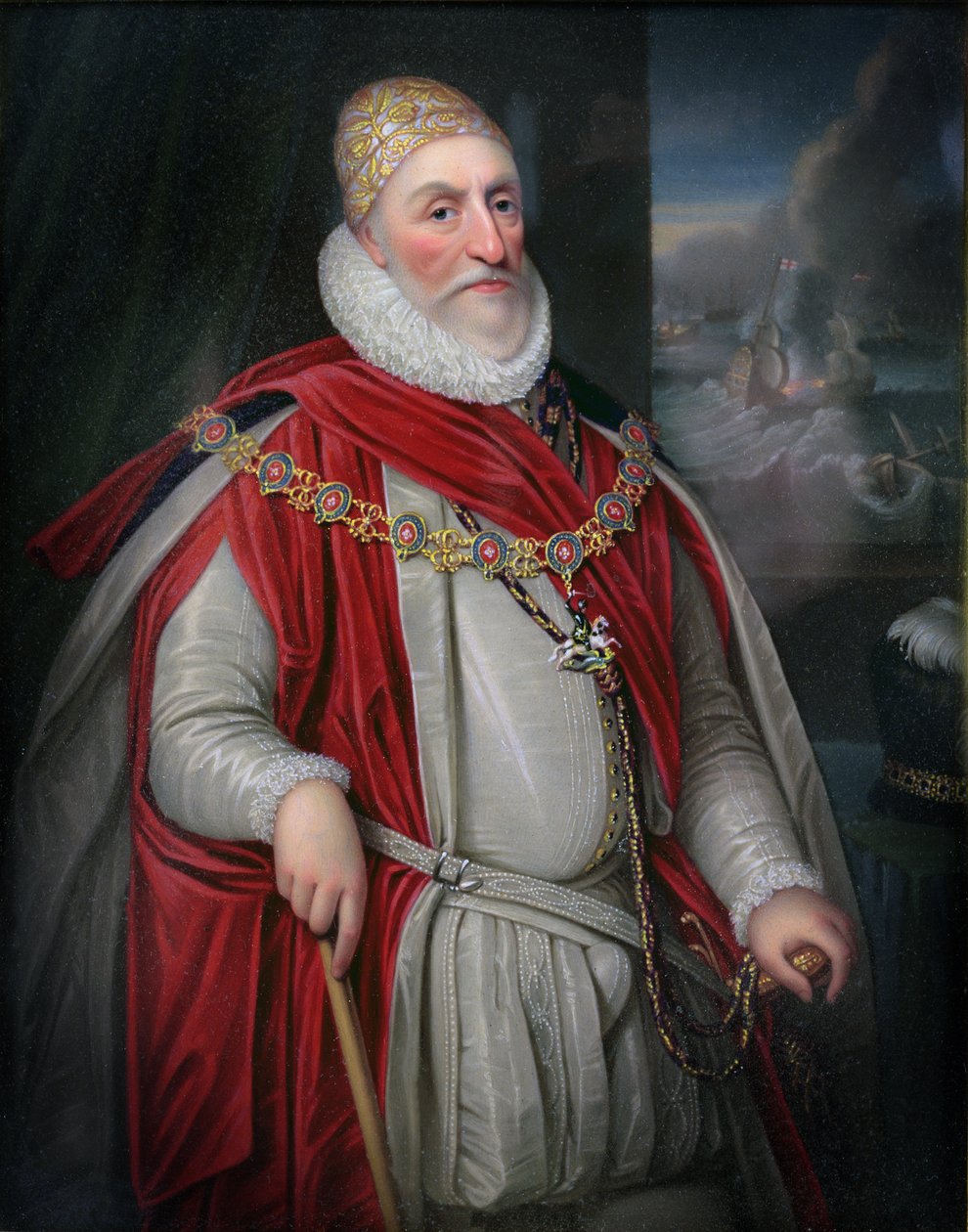 2. lord Howard z Effinghamu od Daniel Mytens