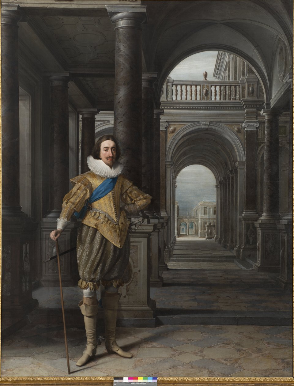 Karel I. anglický král, kolem 1626-27 od Daniel Mytens