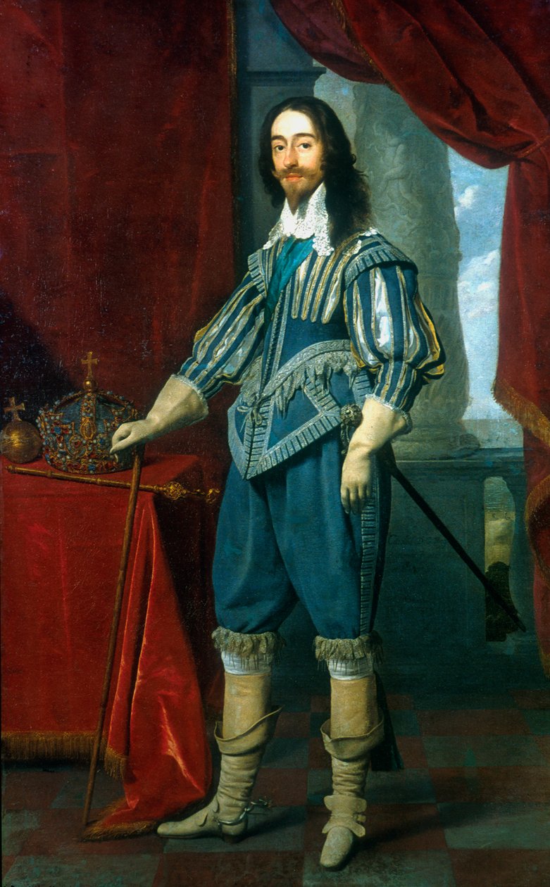 Karel I., král Velké Británie a Irska, 1631 od Daniel Mytens