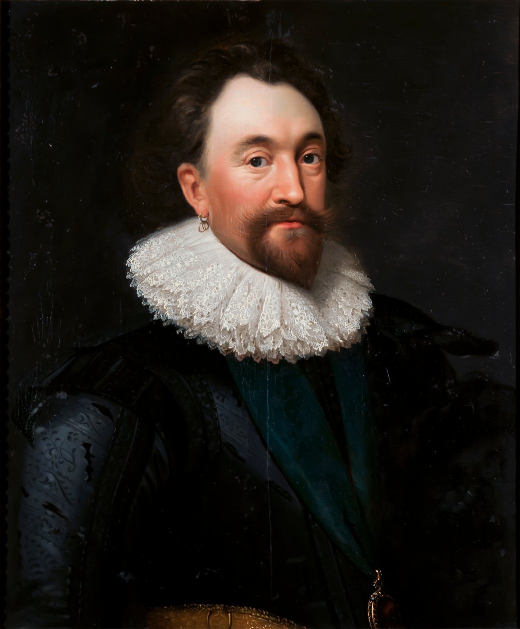 Portrét Williama Herberta, 3. hraběte z Pembroke, kolem 1620-30 od Daniel Mytens