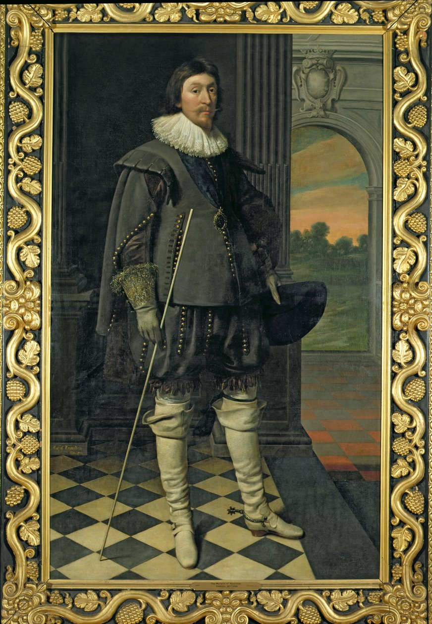 markýz z Hamiltonu (1589-1625) od Daniel Mytens