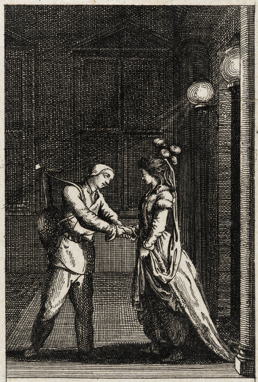Adelheim von Veltheim od Daniel Nikolaus Chodowiecki