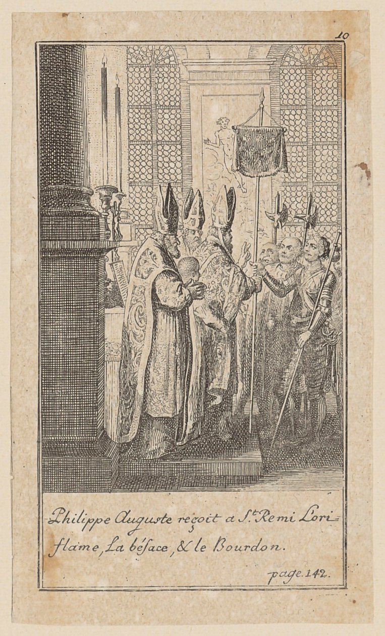 Tabule 10 k dílu „Histoire de Croisades“ od Joh. Christopha Mayera od Daniel Nikolaus Chodowiecki
