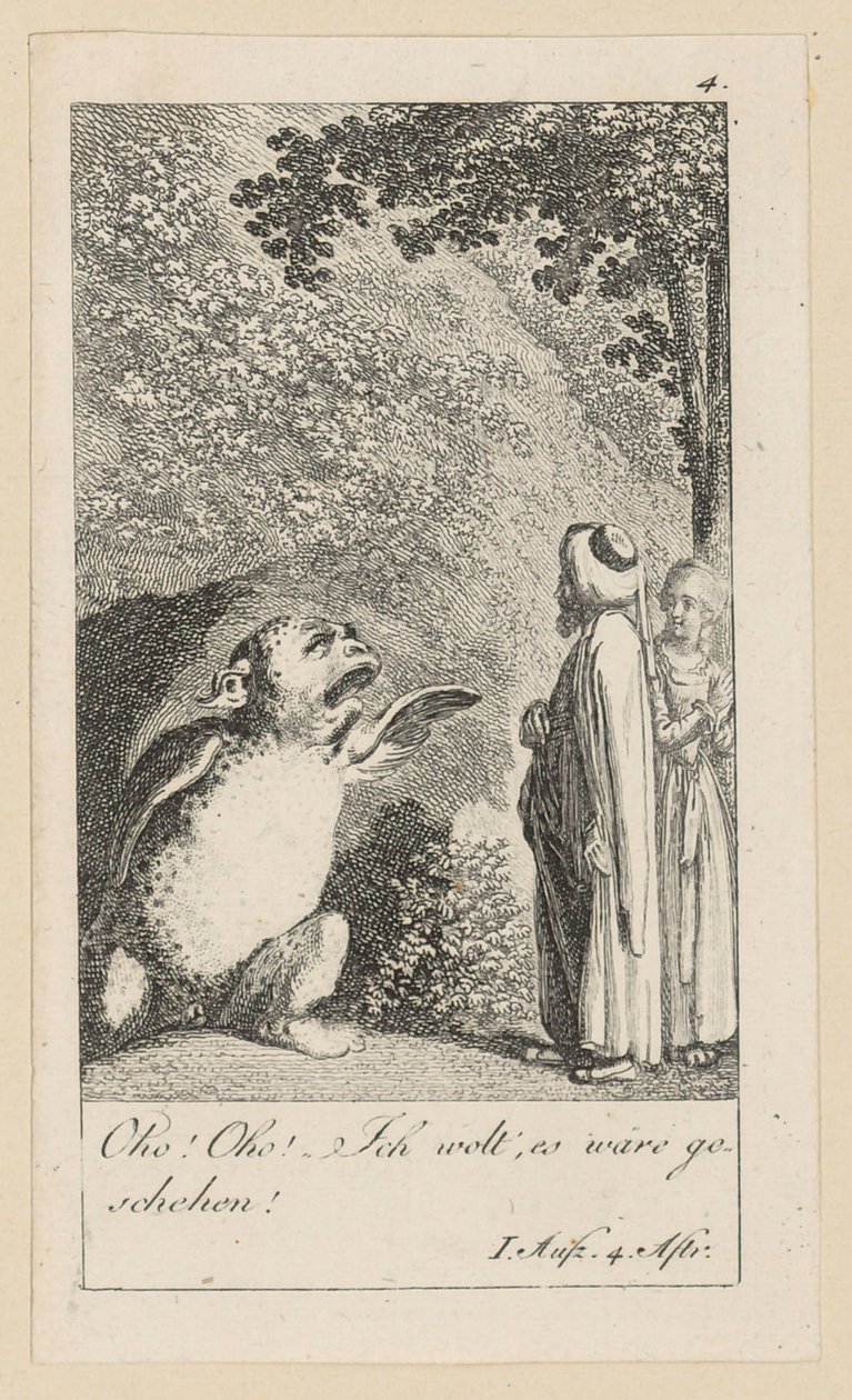 List 4 k Shakespearově „Bouři“ od Daniel Nikolaus Chodowiecki