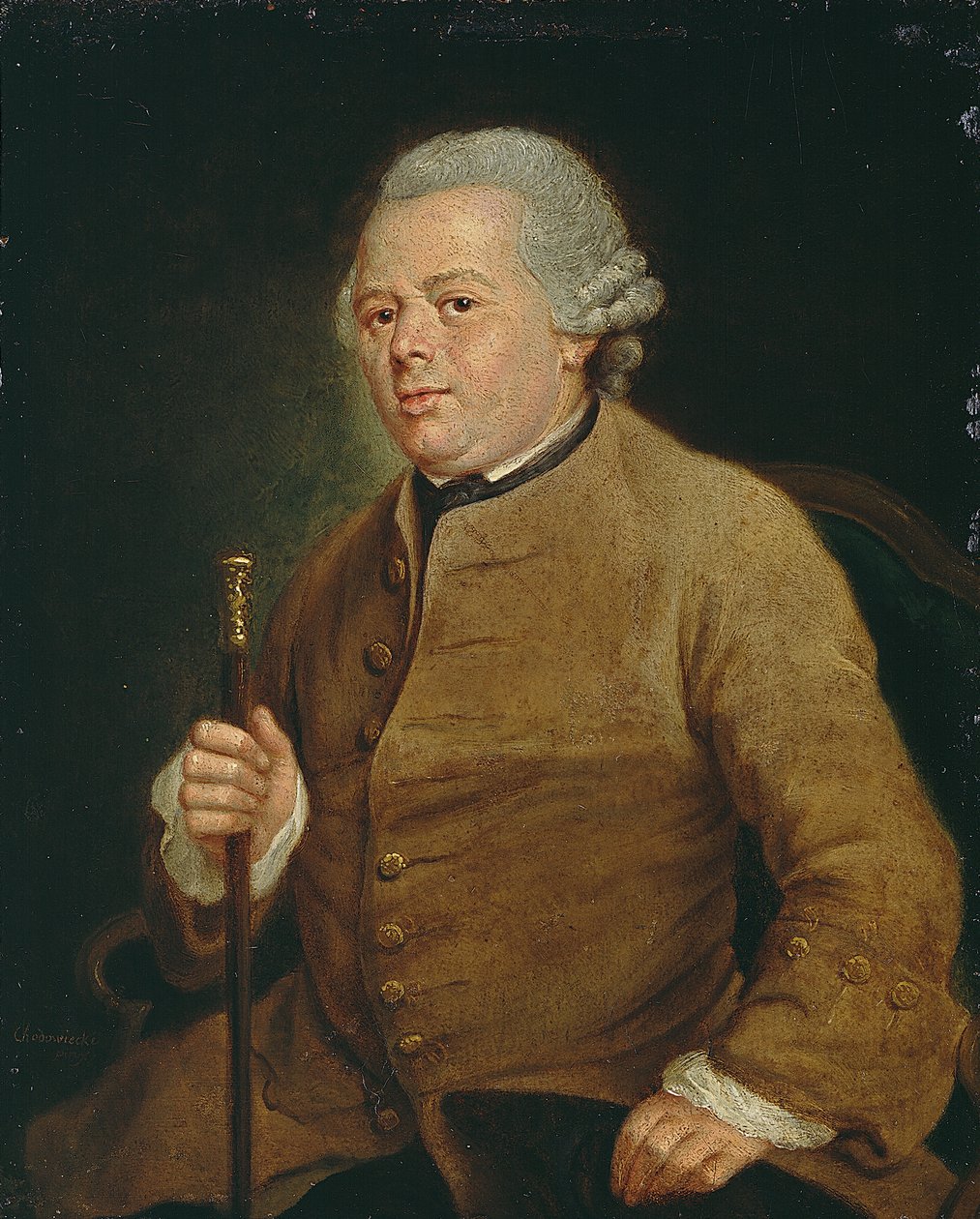 Obchodník Marcus Levin (zemř. 1790) od Daniel Nikolaus Chodowiecki