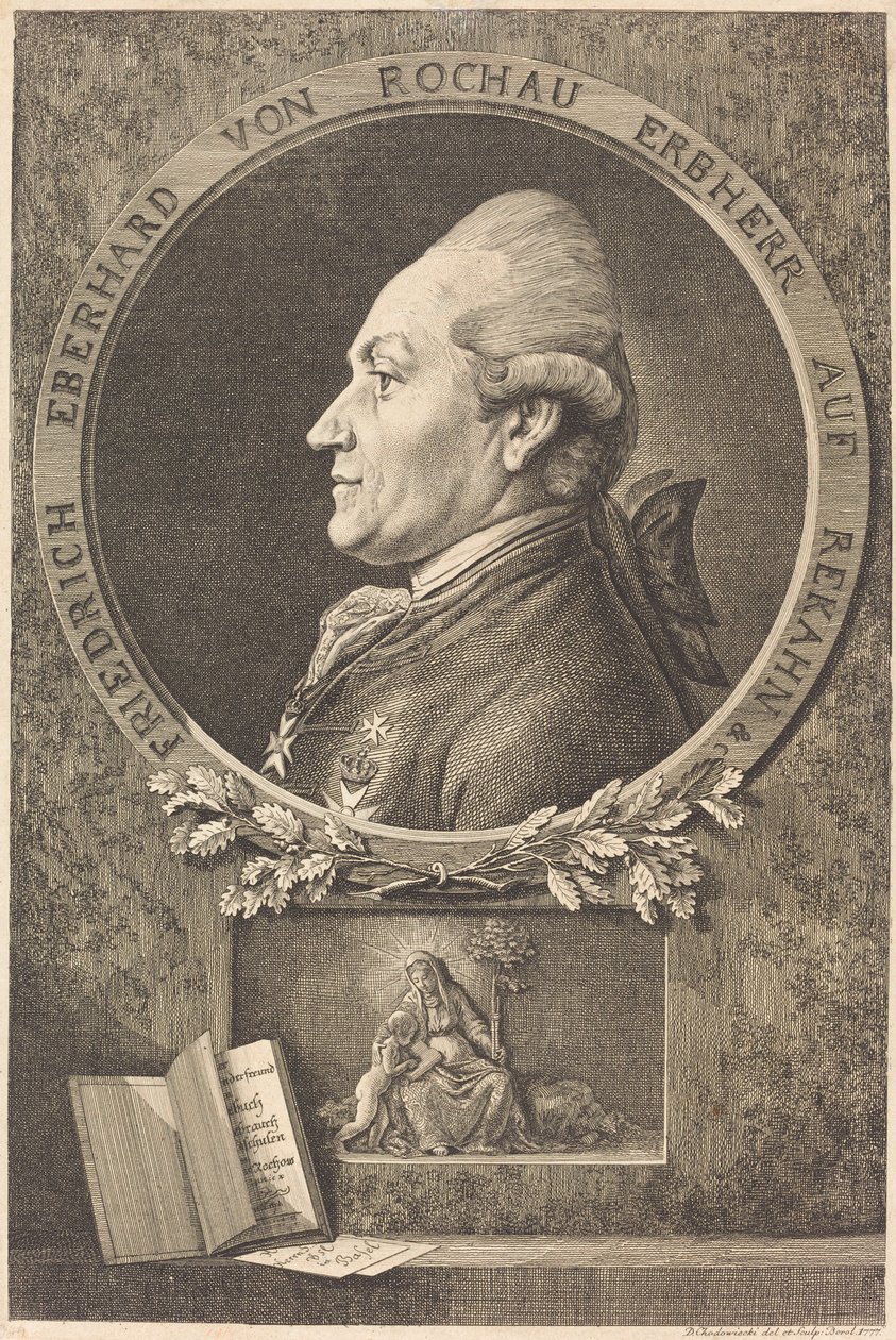 F.E. z Rochowa od Daniel Nikolaus Chodowiecki