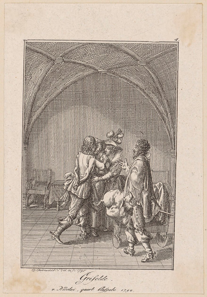 Griselde od Daniel Nikolaus Chodowiecki