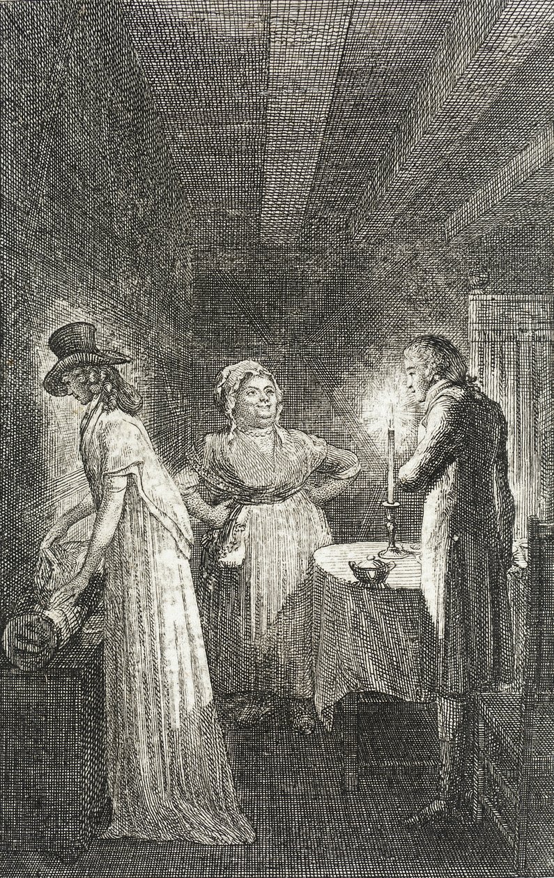 Ilustrace pro „Beckerův almanach pro rok 1799“ od Daniel Nikolaus Chodowiecki
