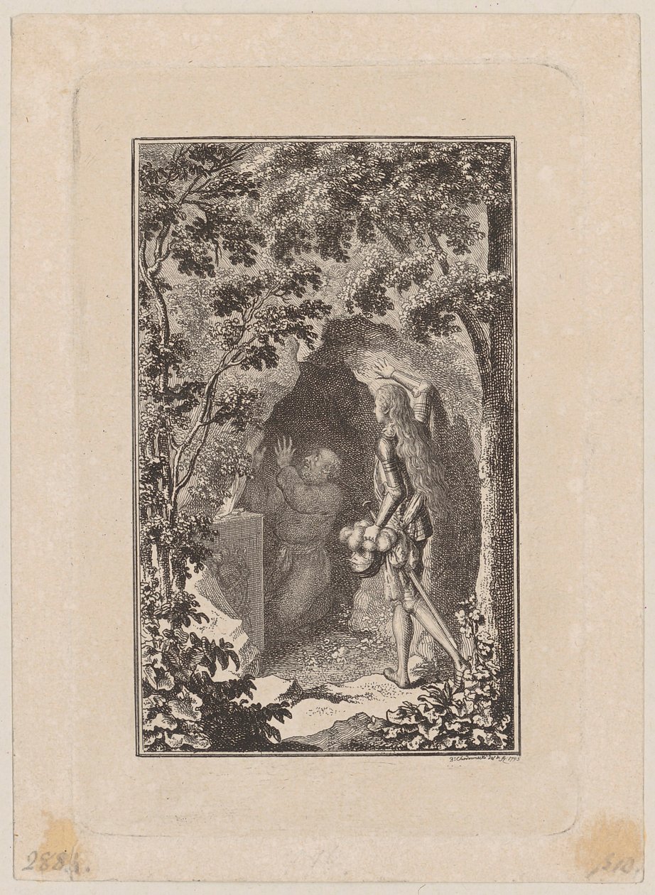 Ilustrace k Mühlenpfordtovým „Scénám“ od Daniel Nikolaus Chodowiecki