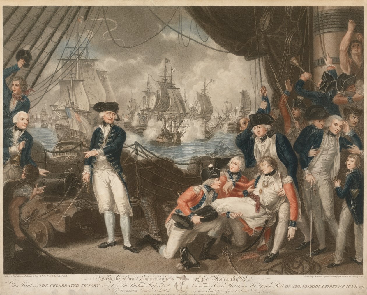 Slavné vítězství... na slavného prvního června 1794 od Daniel Orme