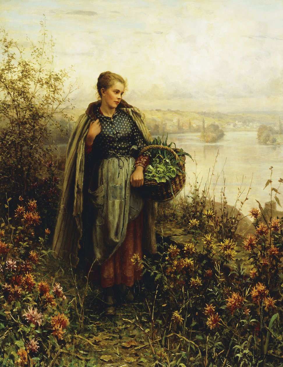 Ranní pohoda, od Daniel Ridgway Knight