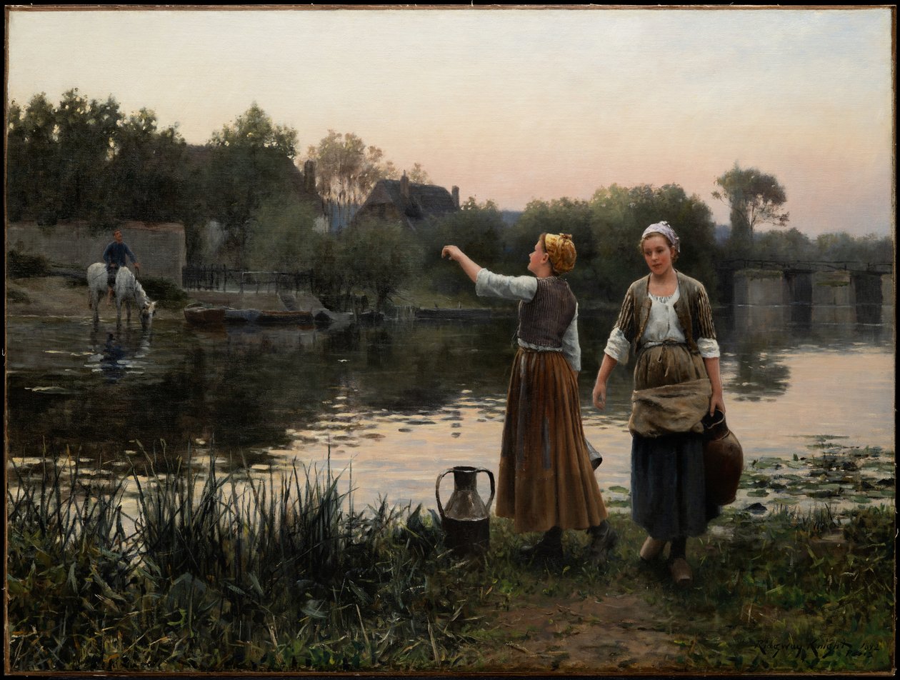 Nosiči vody od Daniel Ridgway Knight