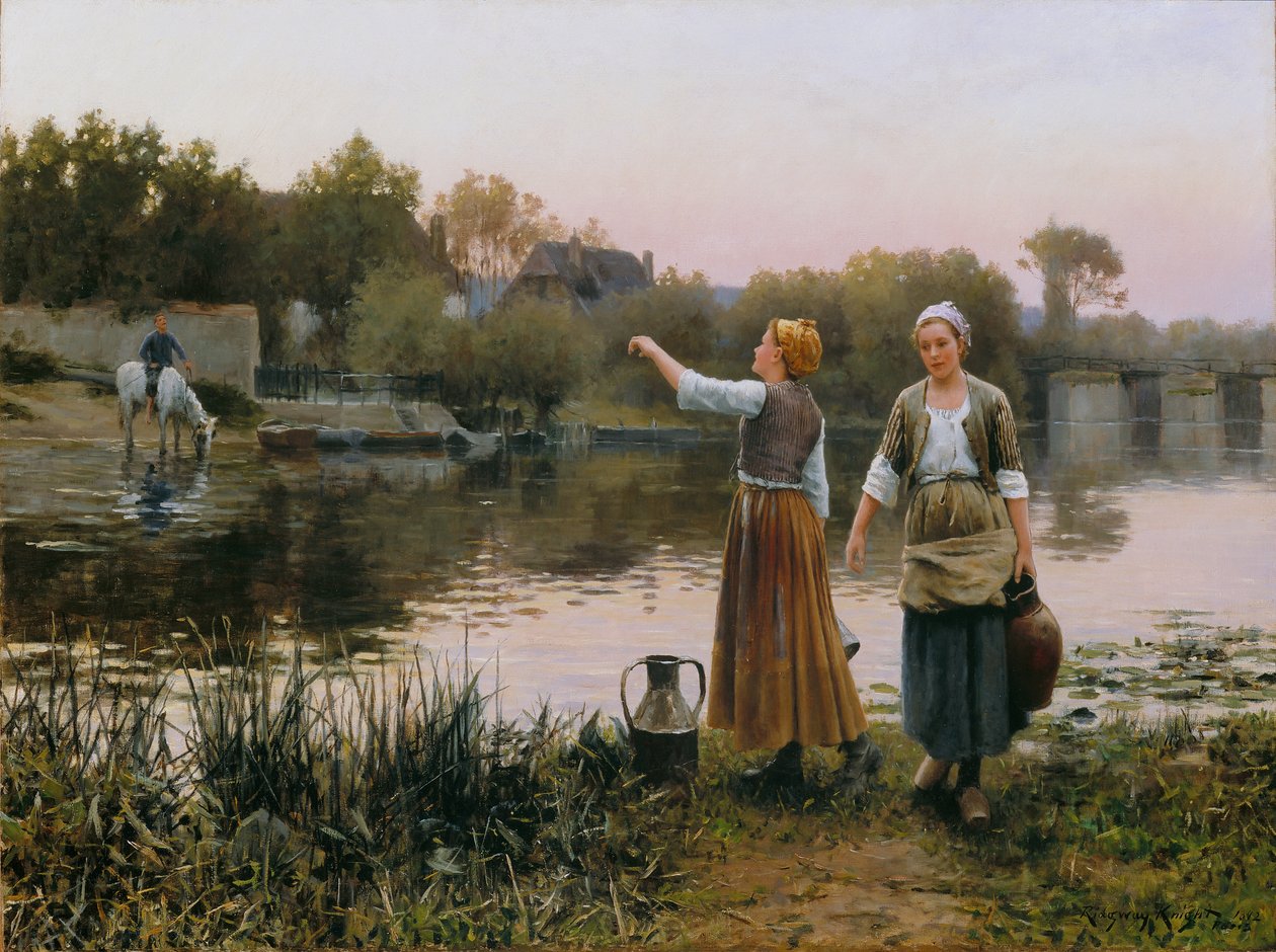 Nosiči vody od Daniel Ridgway Knight