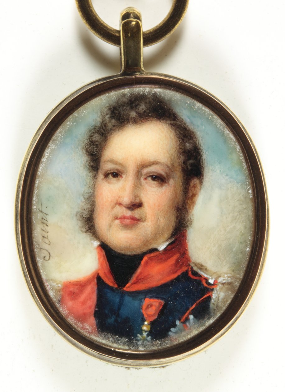 Louis Philippe, král francouzský (smalt) od Daniel Saint