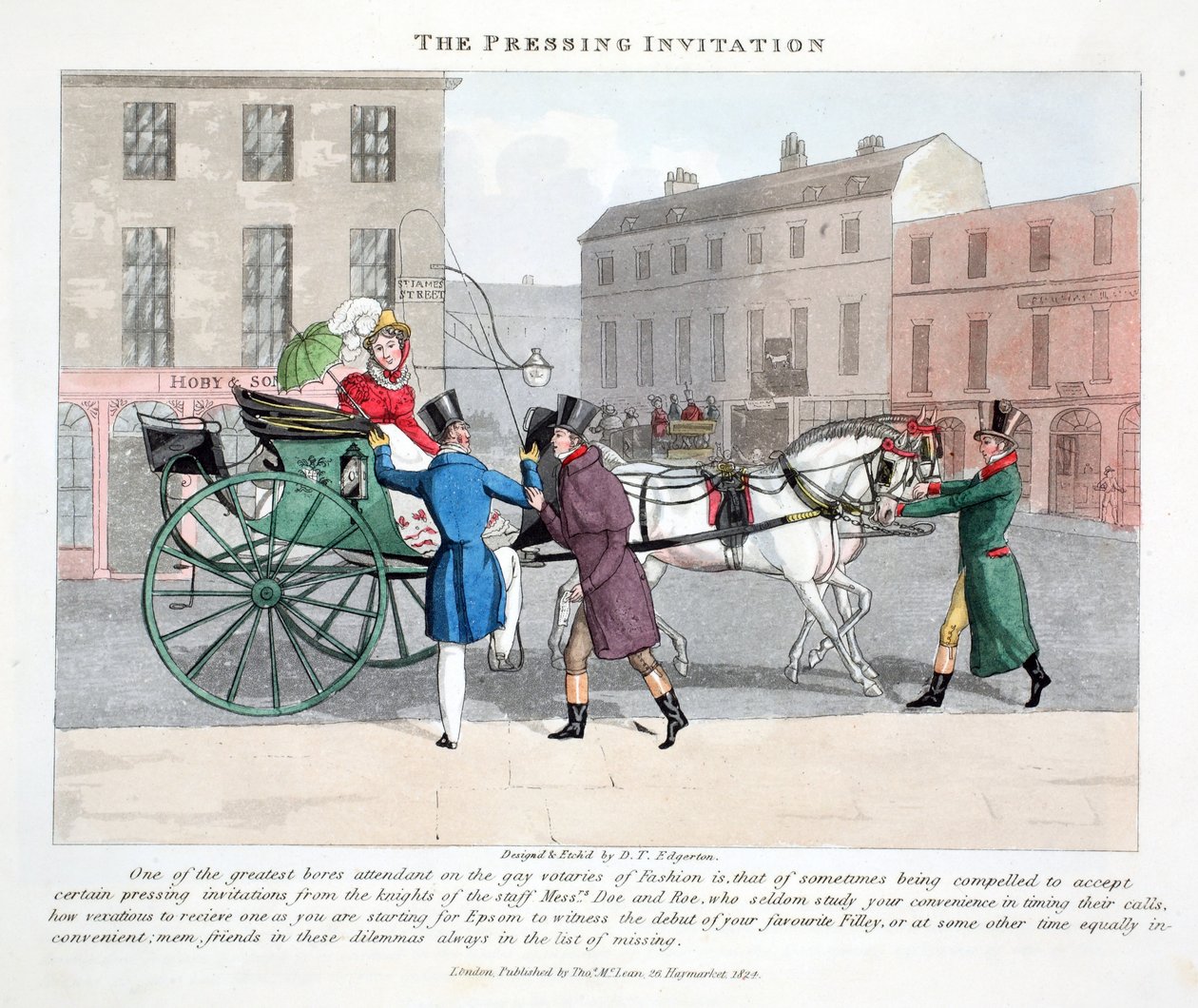 The Pressing Invitation, ilustrace z 
