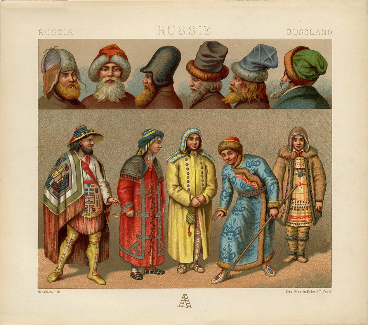 Ruské šaty, 1880 od Daniel Urrabieta Vierge