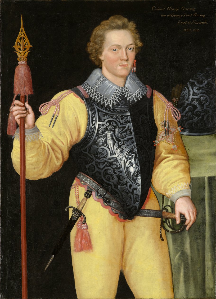 Portrét muže, možná Sir Robert Sidney (1563-1626) od Daniël van den Queborn