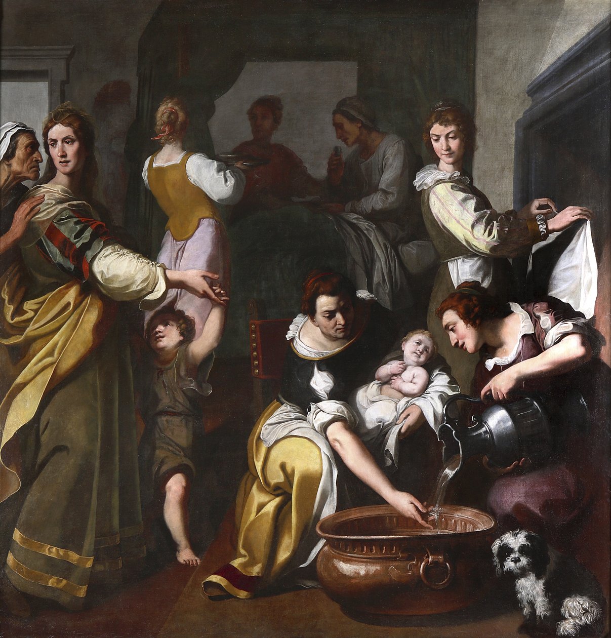 Narození Panny Marie od Daniele Crespi