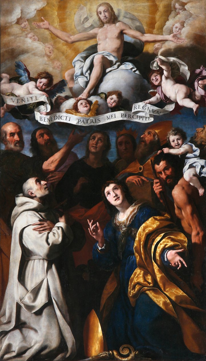 Kristus se svatými od Daniele Crespi