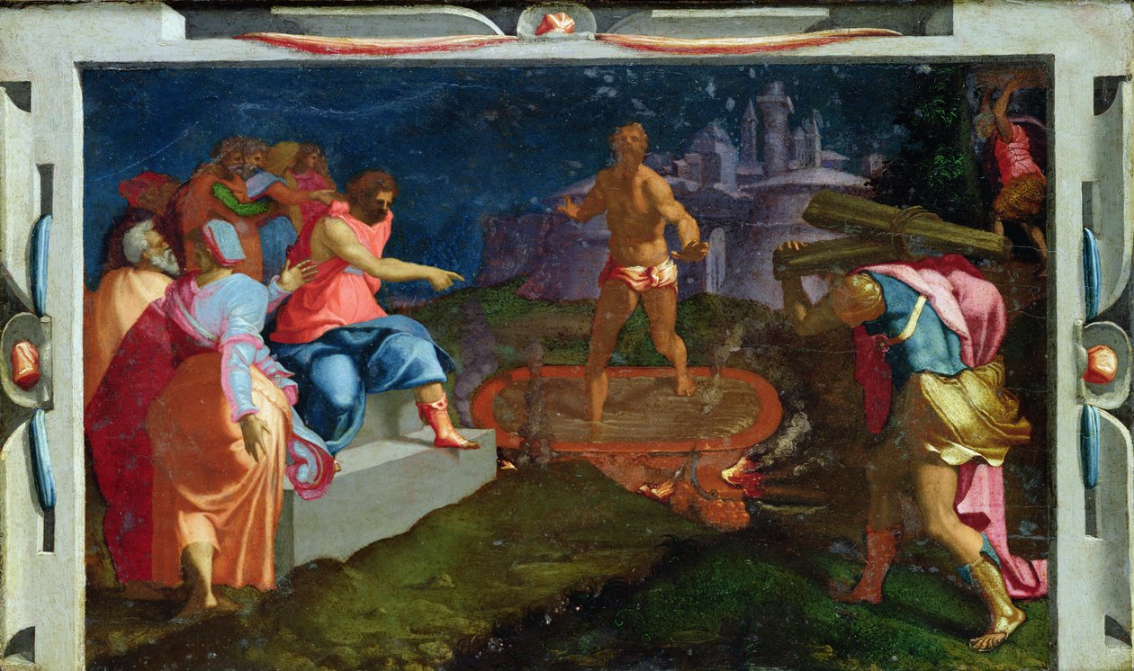 Umučení svatého Jana Evangelisty od Daniele da Volterra