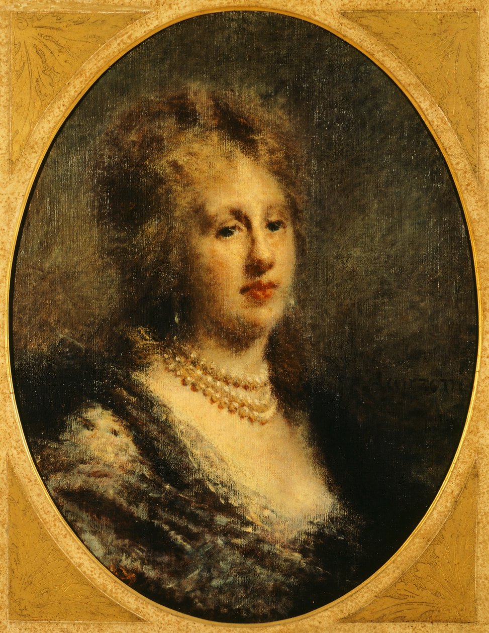 Portrét baronky Frankfort, Daniele Ranzoni od Danielle Ranzoni