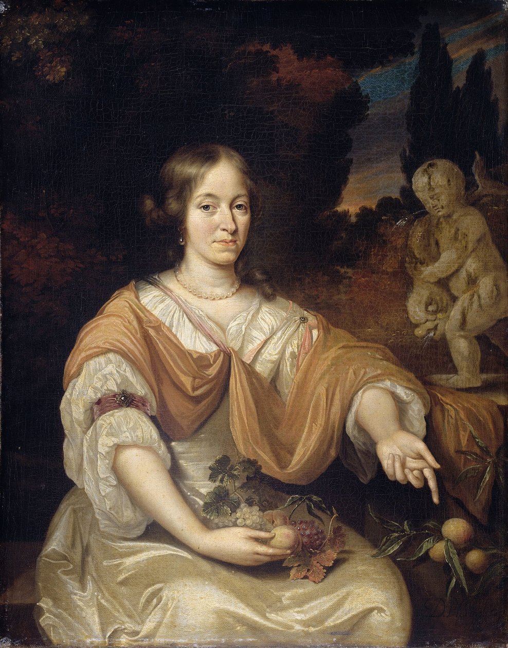Sara Pottey (1651-1705), manželka Johana van Bochovena od Daniël Haringh