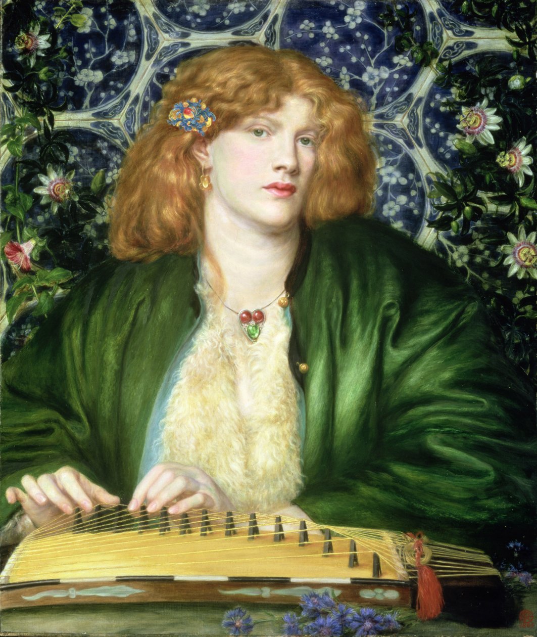 The Blue Bower, 1865 od Dante Gabriel Charles Rossetti