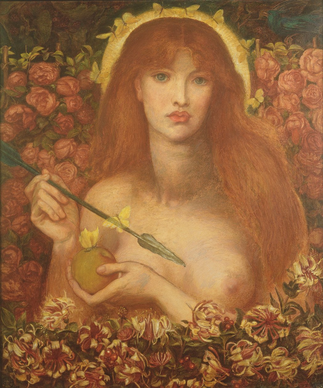 Venus Verticordia, 1868 (viz také 11103) od Dante Gabriel Charles Rossetti