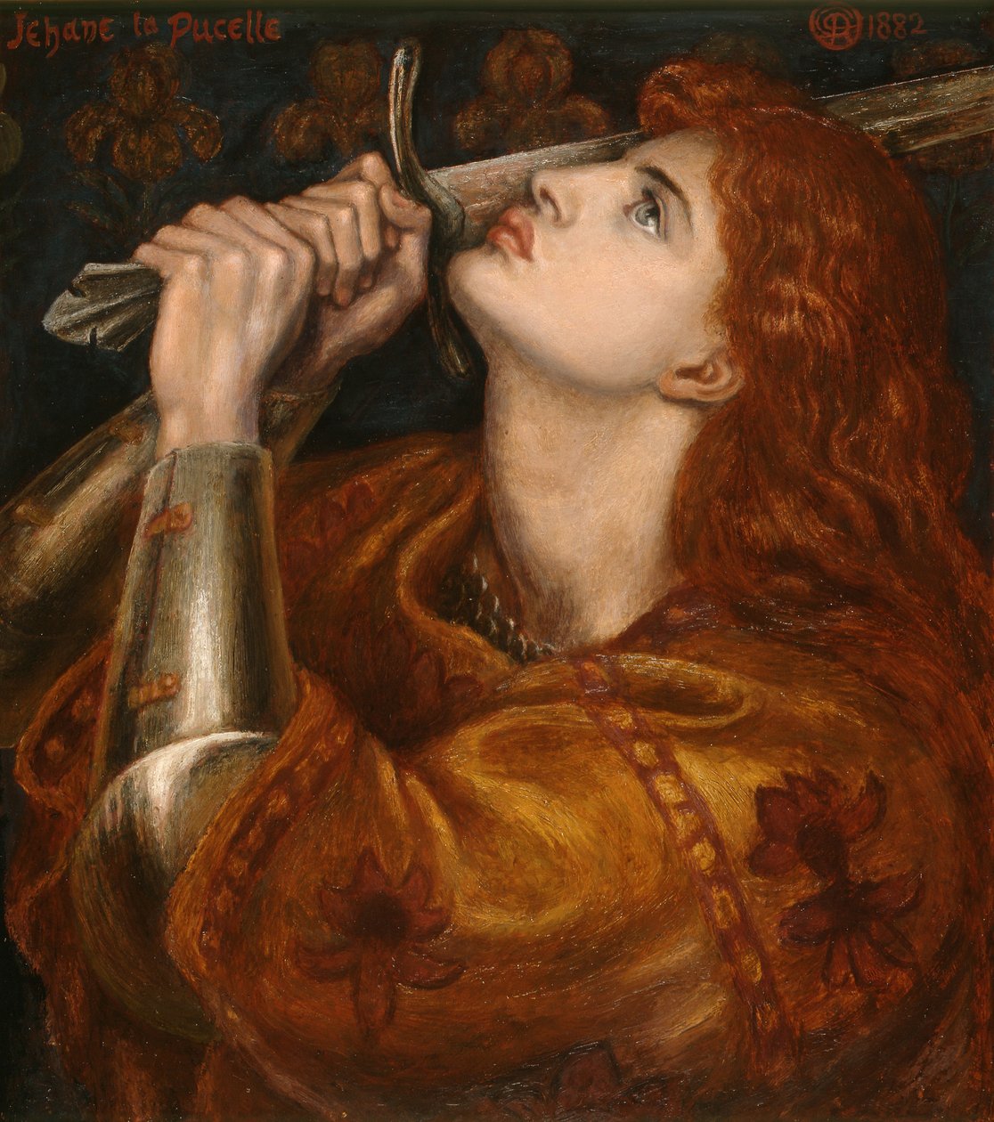 Johanka z Arku, 1882 od Dante Gabriel Charles Rossetti