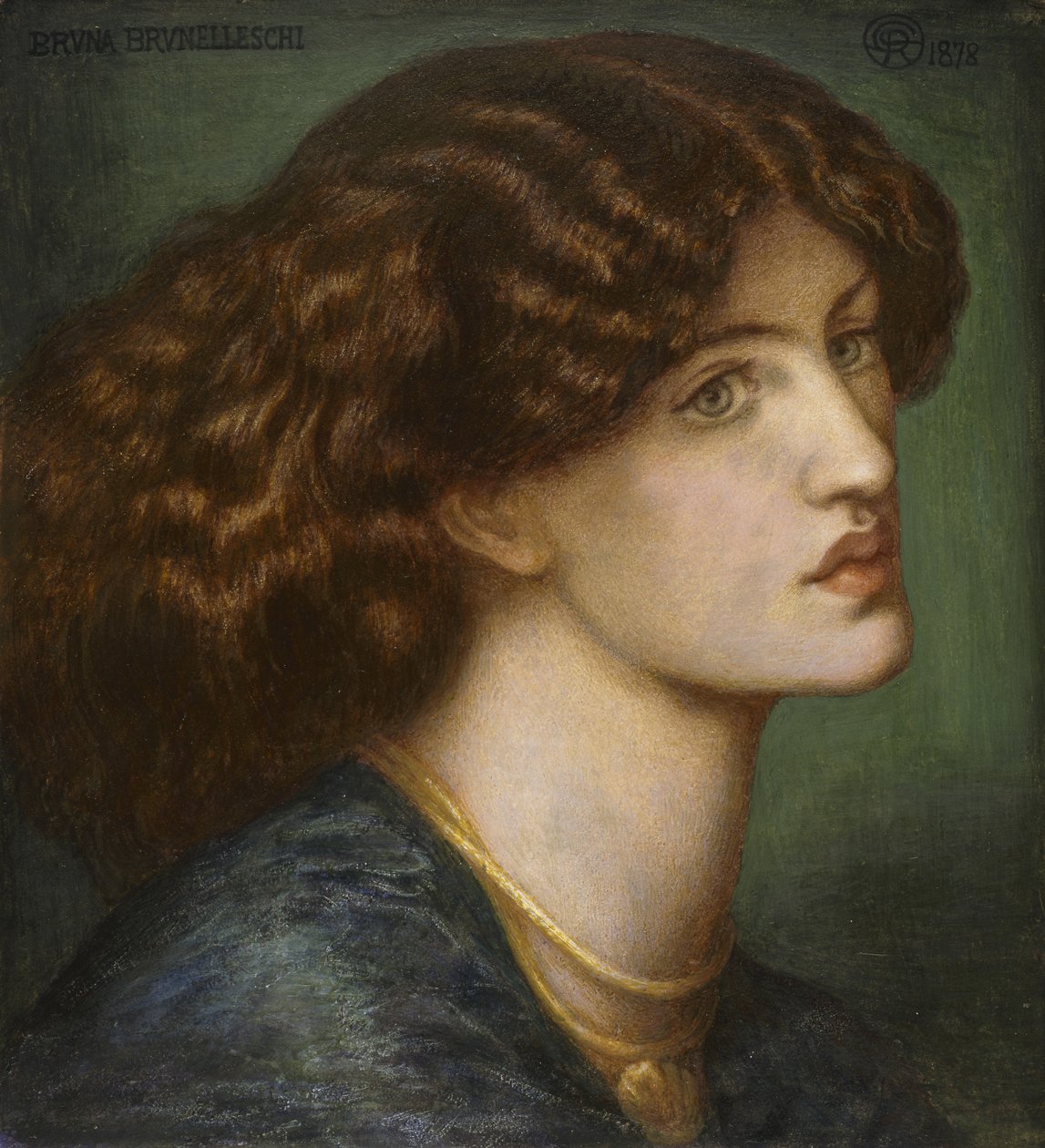 č. 2759 Bruna Brunelleschi, 1878 (kvaš) od Dante Gabriel Charles Rossetti