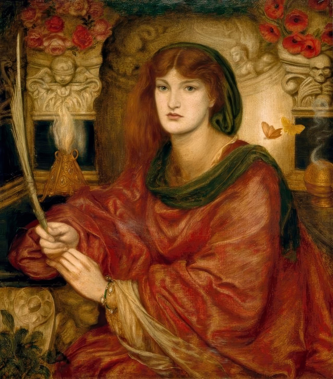 Sibylla Palmifera od Dante Gabriel Charles Rossetti